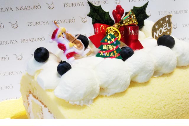 クリスマスケーキの写真